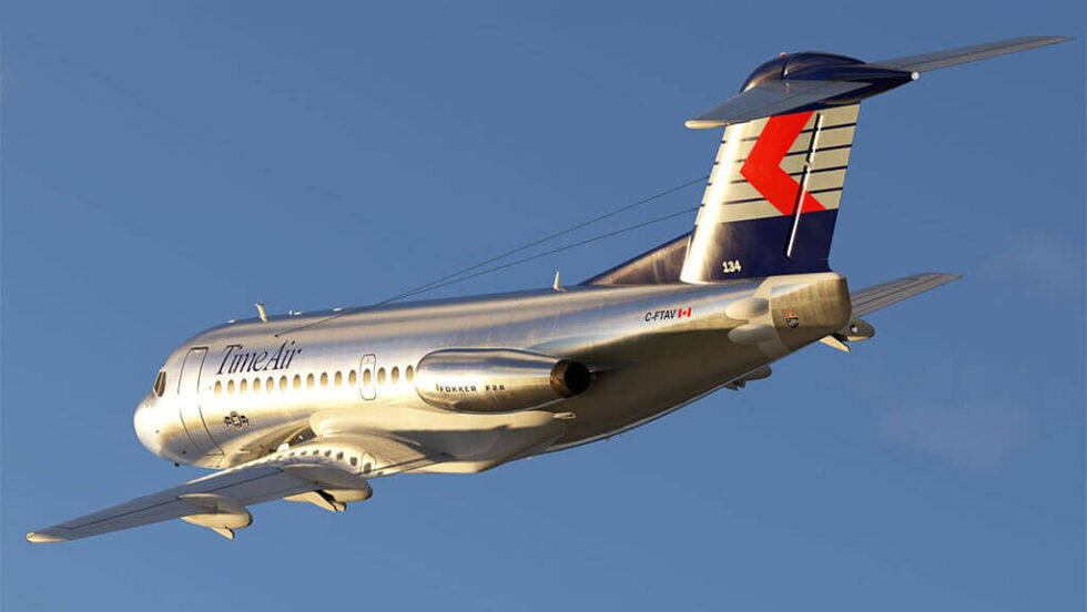 Fokker F 28 Time Air fokker-f-28-time-air